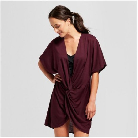 Purple Swimsuit Cover Wrap - Picture 1 of 9